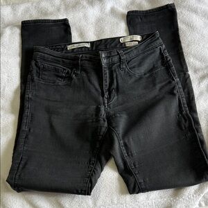 Mavi Women's Charcoal Skinny Jeans